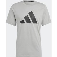 adidas Playera Deportiva Train Essentials Feelready Logo Medium Gris Gris - Hombre