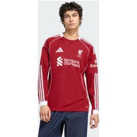 Adidas Liverpool Fc 25/26 Home Jersey Men Jerseys/Replicas - Red - Size L - Poly Mesh