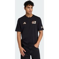 adidas Playera Mercedes - Amg Petronas F1 Team George Russell Las Vegas Negro - Hombre