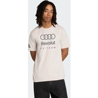 adidas Playera Graphic Audi Revolut F1 Team Dna Gris - Hombre