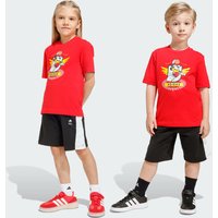adidas Conjunto DE Playera Adidas Disney Mickey Mouse Pure Ruby - Niño