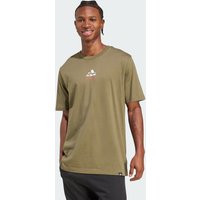 adidas Playera Graphic Memories Of Sport Gallery Olive Strata - Hombre