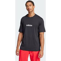 adidas Playera Essentials Linear Negro - Hombre