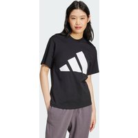 adidas Playera Essentials Big Logo Negro - Mujer