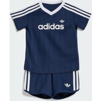 Adidas Pnstr Sprntr Unisex Tracksuits - Blue - Size 12 - 18 Months - Poly Jersey