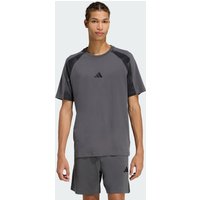 adidas Playera Camo Gris Six - Hombre