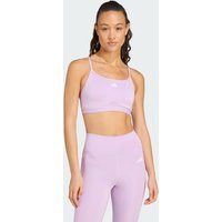 adidas Top Deportivo de Entrenamiento Aeroreact 3 Franjas Powder Plum - Mujer