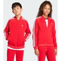 Adidas Sst Track Top Kid's Track Tops - Red - Size 11 - 12 Years - Poly Mesh