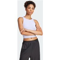 Yoga Crop Tank Top With Inner Shelf Bra