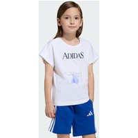 adidas Playera Adidas Disney Frozen Blanco - Niño