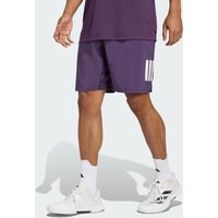 adidas Shorts de Tenis Club Climacool 3 Franjas Aurora Plum - Hombre