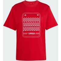 adidas Playera Local Selección Nacional de México Better Scarlet - Mujer