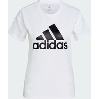 adidas Playera Loungewear Essentials Logo Blanco - Mujer