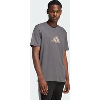 adidas Playera Graphic Camo Explorer Gris Five - Hombre