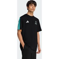 adidas MERCEDES - AMG PETRONAS FORMULA 1 TEAM DNA TEE Motorsport XS Men Black / Semi Green Rush