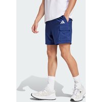 adidas Shorts Cargo Chelsea Essentials Logo Peque帽o Dark Azul - Hombre