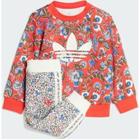 adidas Conjunto Para Niños de Adidas Originals x Liberty London Semi Lucid Rojo - Niño