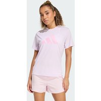 adidas Playera de Running Adi365 Essentials Brand Love Ice Lavender - Mujer