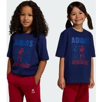 adidas Playera Adidas Marvel Spider-man Dark Azul - Ni帽o