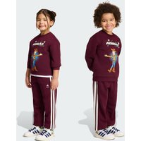 Adidas Pixar Toy Story Jogger Unisex Pants - Red - Size 6 - 7 Years - Cotton Jersey