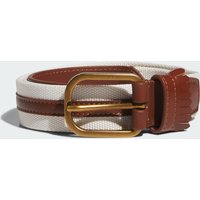 adidas Cinturón de Golf Originals Piel Chalk Blanco -