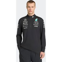 adidas MERCEDES - AMG PETRONAS FORMULA 1 TEAM ENGINEERS QUARTER ZIP Sweatshirt Motorsport XS Men Black