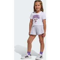 CONJUNTO DE T-SHIRT ADIDAS DISNEY MINNIE MOUSE