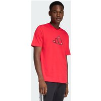 adidas Playera Graphic Motorsport Track Pure Ruby - Hombre