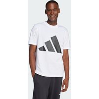 adidas Playera Essentials Logo Grande Blanco - Hombre