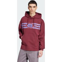 adidas Buzo Con Capucha Adidas Originals 90s Felpa Shadow Rojo - Hombre