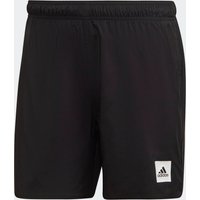 Short Length Solid Swim Shorts