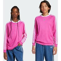 adidas Camiseta de Manga Larga Jacquard Para Niños Semi Lucid Fuchsia - Niño