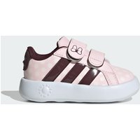 adidas Tenis Adidas Grand Court Adidas Disney Minnie Mouse Para Niños Clear Rosa - Niño