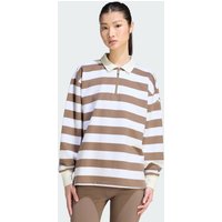 Adidas Terry Women T-Shirts - Beige - Size M (12-14) - Cotton Jersey