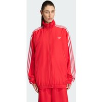 adidas Chamarra Deportiva Firebird Adilenium Better Scarlet - Mujer