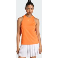 adidas Playera Sin Mangas DE Tenis Club Climacool Pure Naranja - Mujer