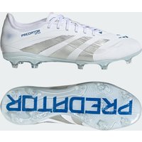 adidas Predator Pro FG Blanc Bleu Gris Chaussure Predator Pro Terrain souple