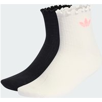 adidas Calcetines Originals X Liberty London Con Volantes, 2 Pares Off Blanco -