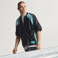 adidas Camisa de B茅isbol Mercedes Amg Petronas F1 Team Las Vegas Negro - Hombre