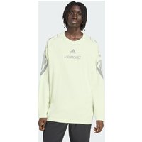 adidas Camiseta de Manga Larga Adilenium, Temporada 4 Con Gráfico Teamgeist Almost Lime - Hombre
