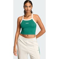 adidas Playera Sin Mangas Graphic Seasonal Essentials Colorpop Bordada Collegiate Verde - Mujer