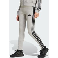 adidas Licras Essentials 3 Tiras Algodón Pretina Media Medium Gris Gris - Mujer