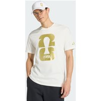 adidas Playera Copa Mundial de la Fifa 2026â„¢ Emblema Oficial Core Blanco - Hombre