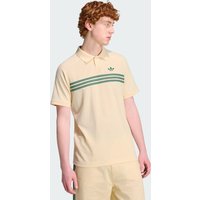 Polo com riscas no peito