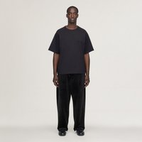 Y-3 Black Polyester Athletic Pants - S