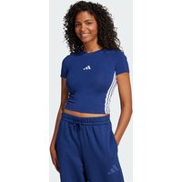 adidas JE1240 women's T shirt in Blue