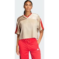 adidas Playera Stadium DE Malla Crystal Linen - Mujer