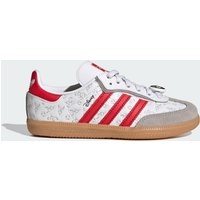 adidas ADIDAS DISNEY SAMBA OG COMFORT CLOSURE ELASTIC LACE SHOES Lifestyle 10-K Kids White / Better Scarlet / Gum