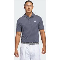 adidas Playera Polo Performance Two-color Stripe Collegiate Azul - Hombre