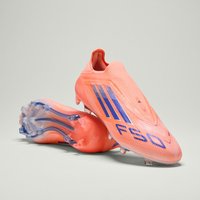 adidas F50 Elite Laceless FG Orange Bleu Chaussure sans lacets F50 Elite Terrain souple